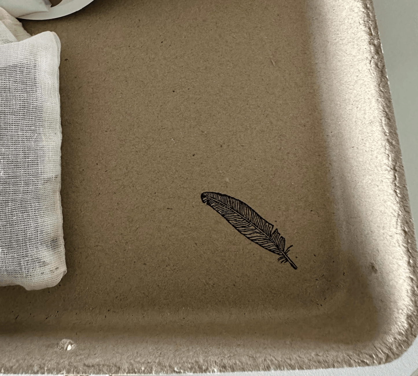 Pachamama Honoring Kit: Biodegradable Urn with Natural Tissue Paper Flower Biodegradable urns Pachamama Tributes