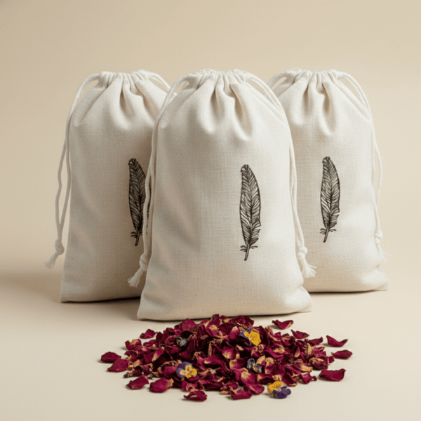 Dried Rose Petals for Ceremony – Set of 3 Bags Pachamama Tributes