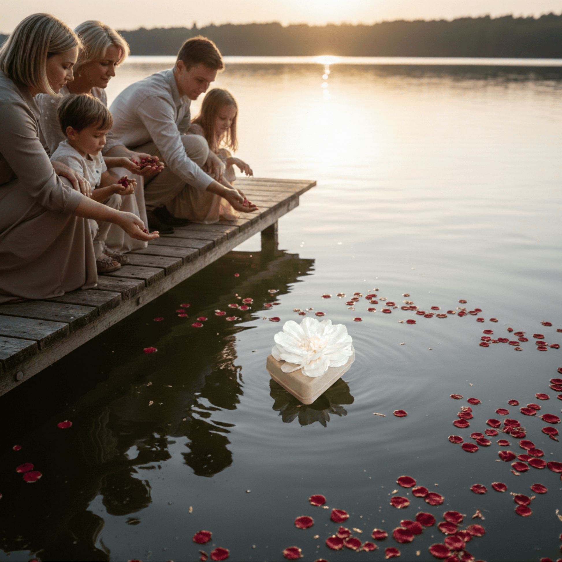 Dried Rose Petals for Ceremony – Set of 3 Bags Pachamama Tributes
