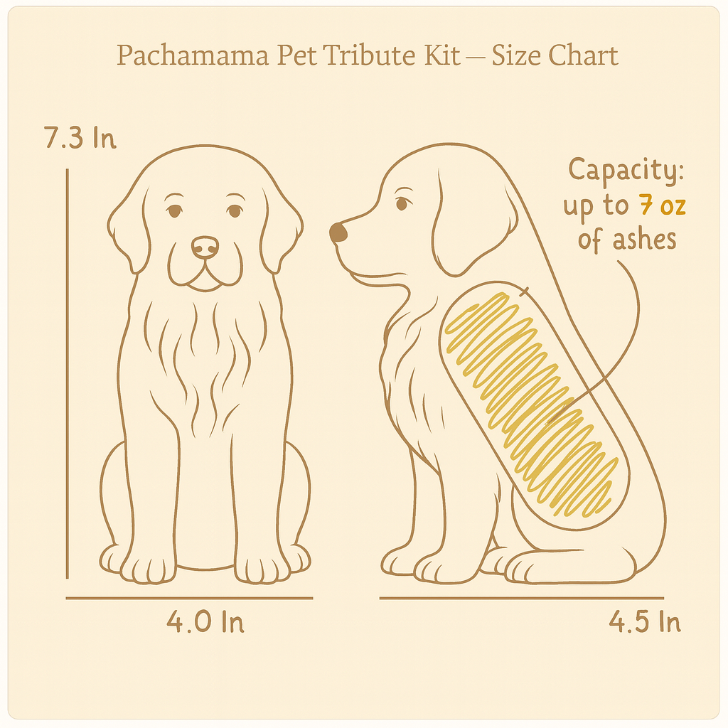 Golden Retriever Memorial Urn Pachamama Tributes