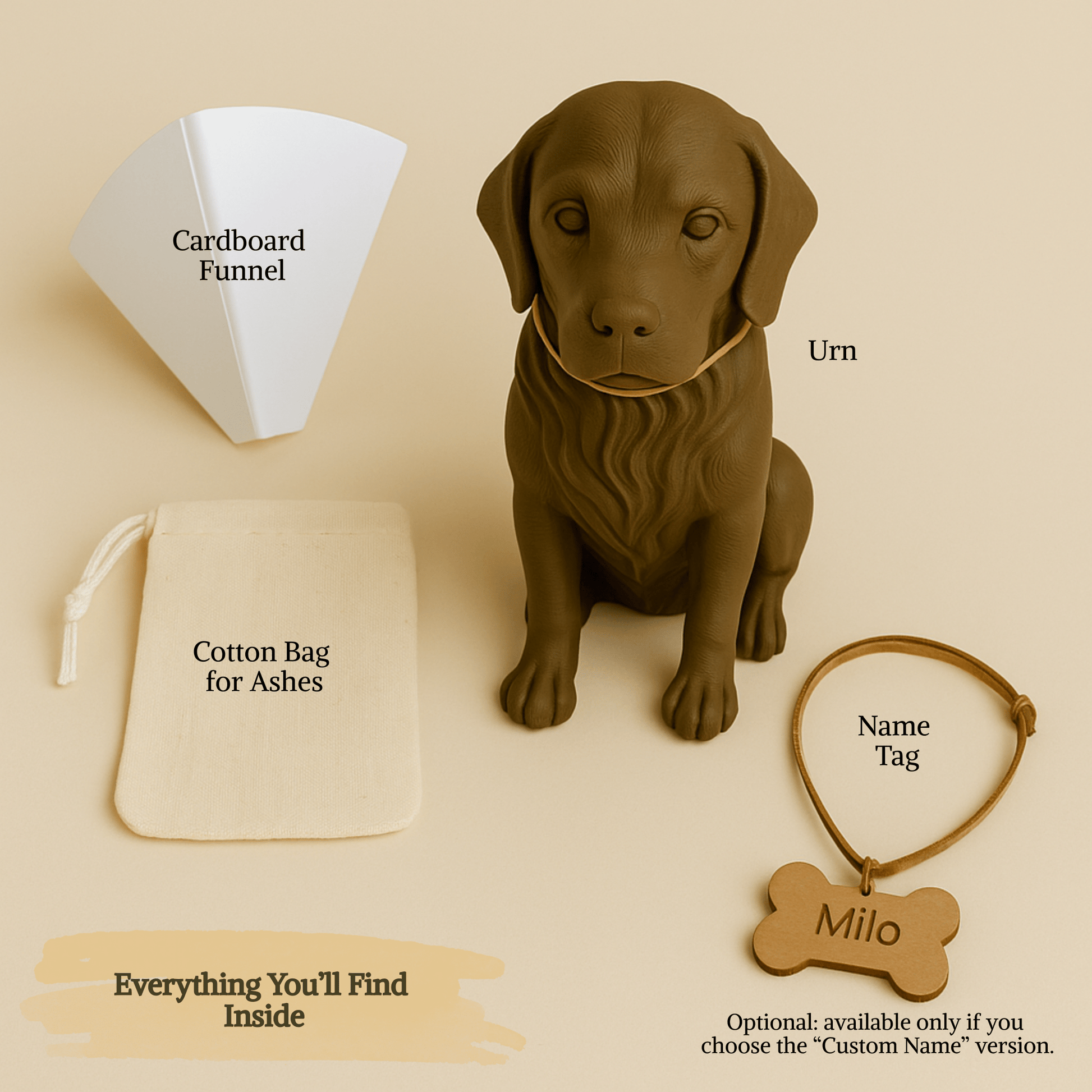 Golden Retriever Memorial Urn Pachamama Tributes