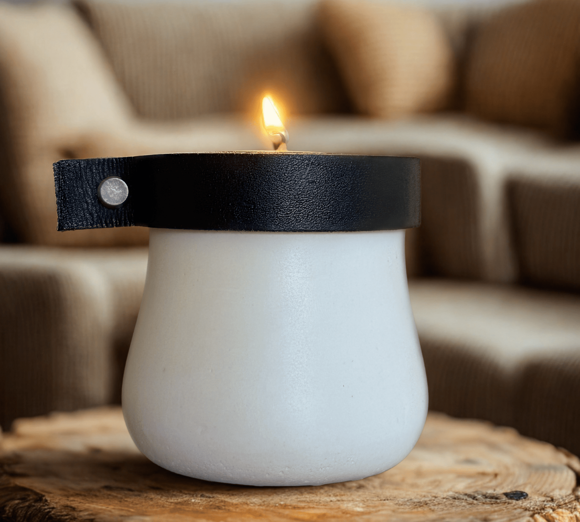 Keepsake Candle Urn – Handcrafted Memorial Tealight for Ashes | Elegant Home Tribute Pachamama Tributes